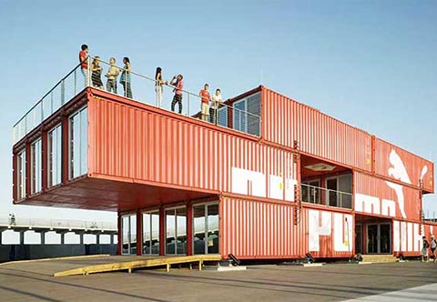 shipping container house